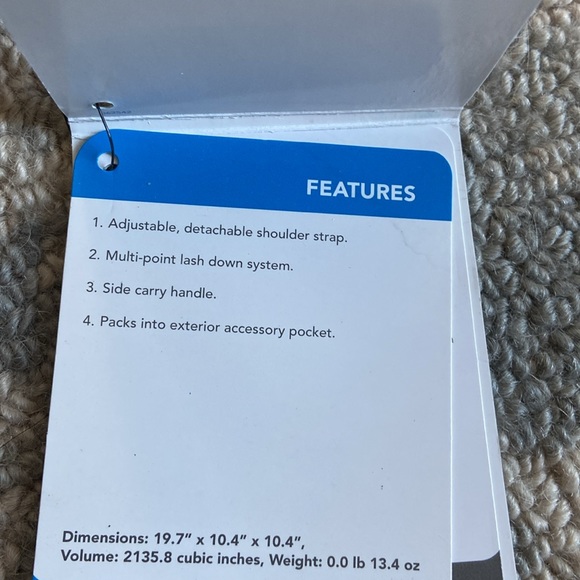 Columbia Duffel Bag nwt - Picture 2 of 4